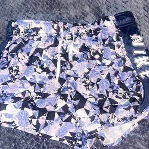 nike running shorts purple